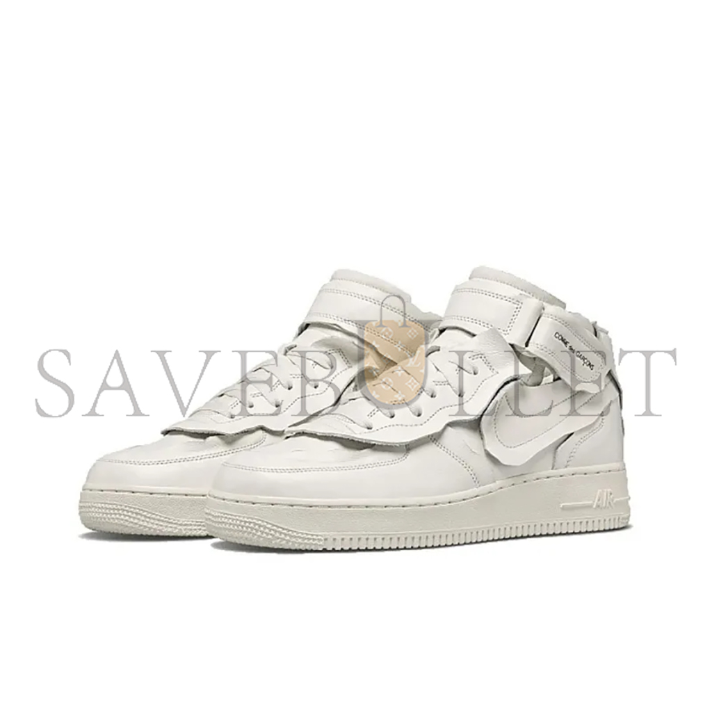 NIKE AIR FORCE 1 MID COMME DES GARCONS WHITE DC3601-100